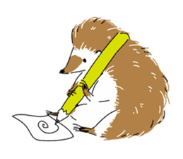 busakawa Hedgehog sticker #6936412