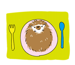 busakawa Hedgehog sticker #6936415