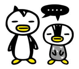 The Penguin Brothers  Pinkie & Chitchi 3 sticker #6936892