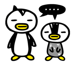The Penguin Brothers Pinkie & Chitchi 3 sticker #6936892