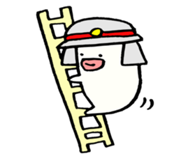 Fire man sticker #6936899