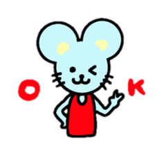 mouse english ver. sticker #6936962