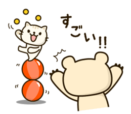 Frends Bear & Cat sticker #6937074