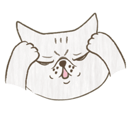 The daily life done freely of funny cat sticker #6937739