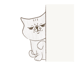 The daily life done freely of funny cat sticker #6937741