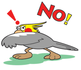 Funny Cockatiel_Normal Color sticker #6938217