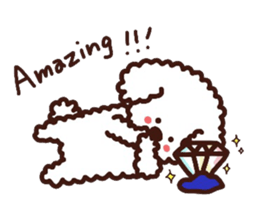 Toypoodle loafs around at home sticker #6938554