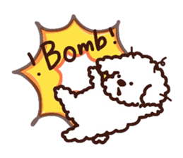 Toypoodle loafs around at home sticker #6938558