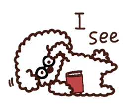 Toypoodle loafs around at home sticker #6938564
