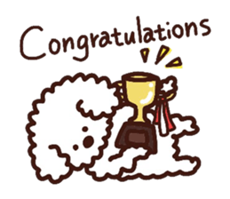 Toypoodle loafs around at home sticker #6938565