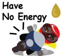 Rider motorcycle cartoon V.2 sticker #6939055