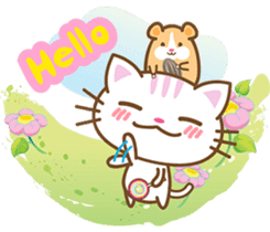 Meow and Ham sticker #6940016