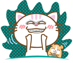 Meow and Ham sticker #6940025