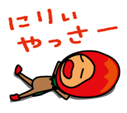 Mangorou 3rd Okinawan dialect version sticker #6940267