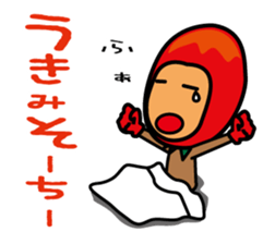 Mangorou 3rd Okinawan dialect version sticker #6940290