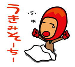 Mangorou 3rd Okinawan dialect version sticker #6940290