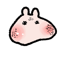 Peach face sticker #6940416