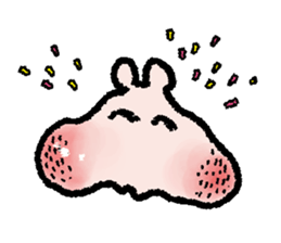 Peach face sticker #6940424