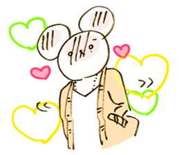 Bear's  clothes sticker #6941019