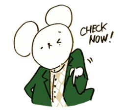 Bear's  clothes sticker #6941020