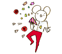 Bear's  clothes sticker #6941026