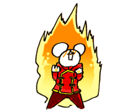 Bear's  clothes sticker #6941028