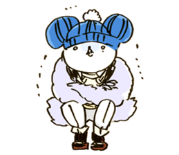 Bear's  clothes sticker #6941029