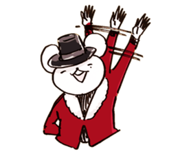 Bear's  clothes sticker #6941030