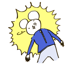 Bear's  clothes sticker #6941031