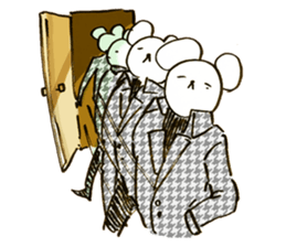 Bear's  clothes sticker #6941035