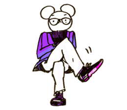 Bear's  clothes sticker #6941037