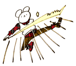 Bear's  clothes sticker #6941038