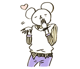 Bear's  clothes sticker #6941041