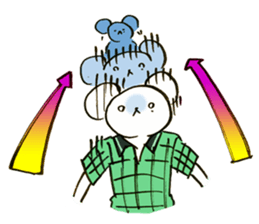 Bear's  clothes sticker #6941043