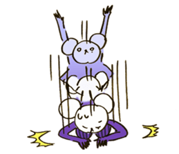 Bear's  clothes sticker #6941045