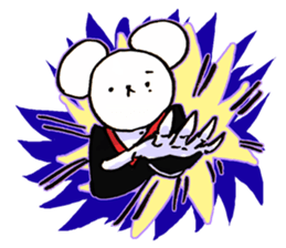 Bear's  clothes sticker #6941047