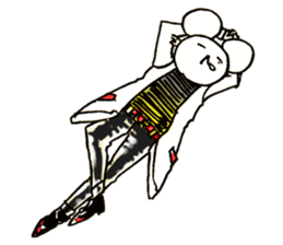 Bear's  clothes sticker #6941050