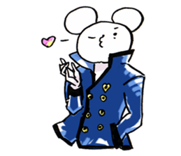 Bear's  clothes sticker #6941054