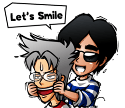 Pee Thao kub Nong Take : Introduce sticker #6941528