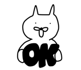 No tail loose white cat the fourth. sticker #6941856