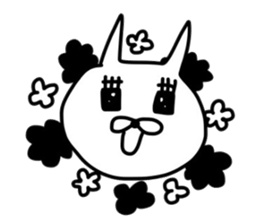 No tail loose white cat the fourth. sticker #6941870