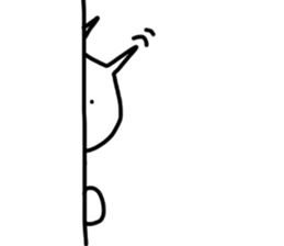 No tail loose white cat the fourth. sticker #6941873