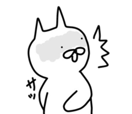 No tail loose white cat the fourth. sticker #6941888