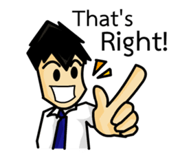 Mr. Yen - Daily Life (Eng) sticker #6941981