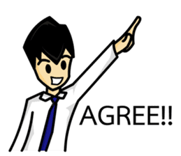 Mr. Yen - Daily Life (Eng) sticker #6941984