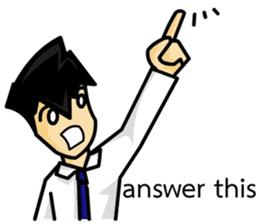 Mr. Yen - Daily Life (Eng) sticker #6941988