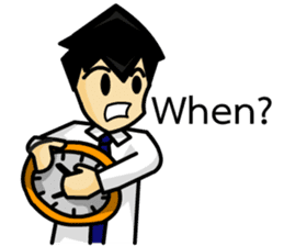 Mr. Yen - Daily Life (Eng) sticker #6941993