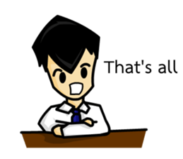 Mr. Yen - Daily Life (Eng) sticker #6942011