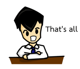 Mr. Yen - Daily Life (Eng) sticker #6942011