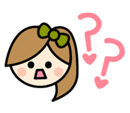 Cute woman of someone's fan sticker #6942053